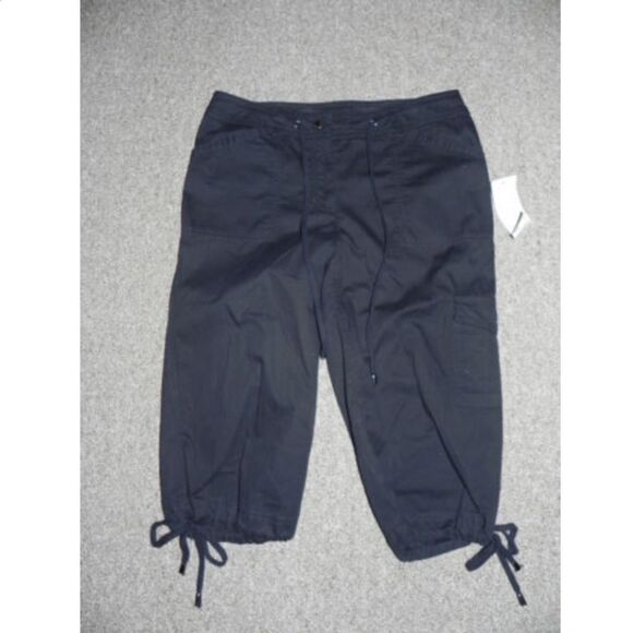 Jones New York Pants Black Size 4 Missing Button - Picture 1 of 3